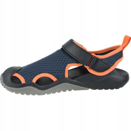 Crocs M Swiftwater Mesh Deck Sandal M 205289-4V9 azul marino 1
