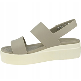 Crocs Brooklyn Low Wedge 206453-15W marrón 1 Crocs Brooklyn Low Wedge 206453-15W marrón 1