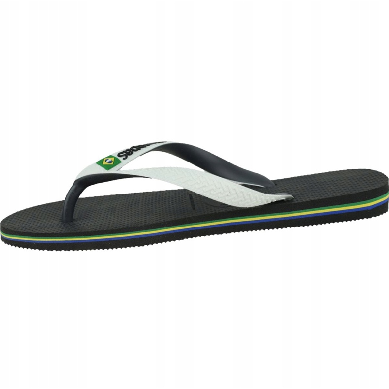 Chanclas Havaianas Brasil Mix 4123206-0133 blanco negro 1