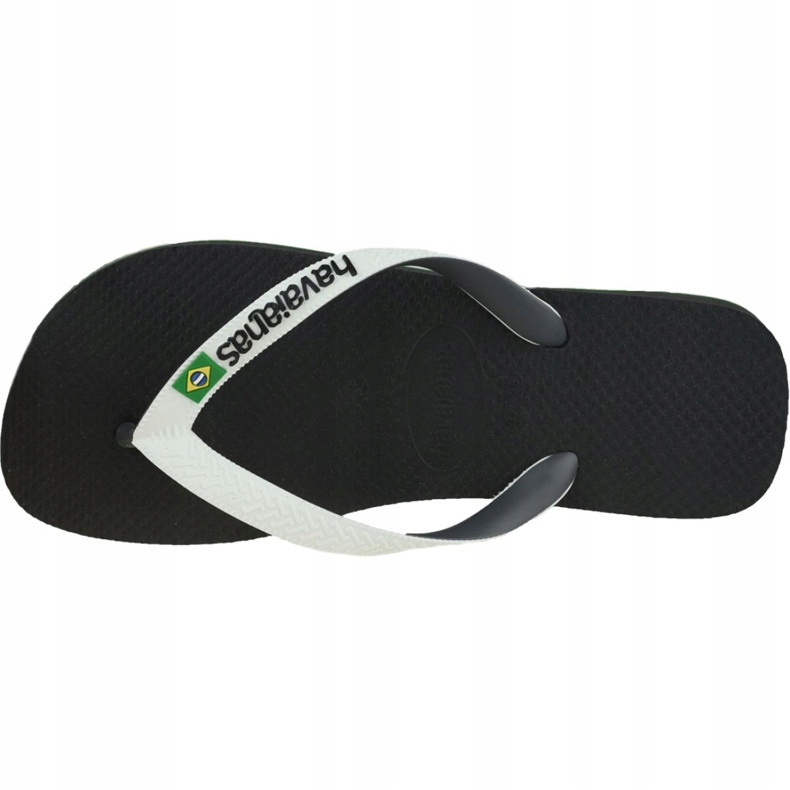 Chanclas Havaianas Brasil Mix 4123206-0133 blanco negro 2