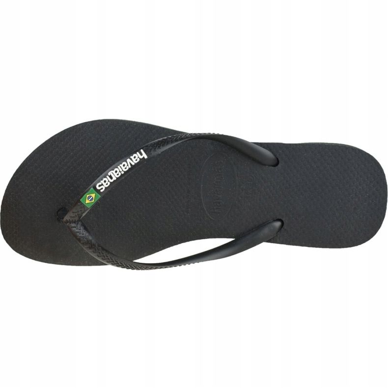 Chanclas Havaianas Slim Brasil 4140713-0090 negro 2