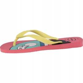 Chanclas Havaianas Top Vibes 4144520-7600 rosa amarillo 1