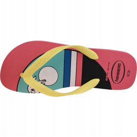 Chanclas Havaianas Top Vibes 4144520-7600 rosado amarillo 2