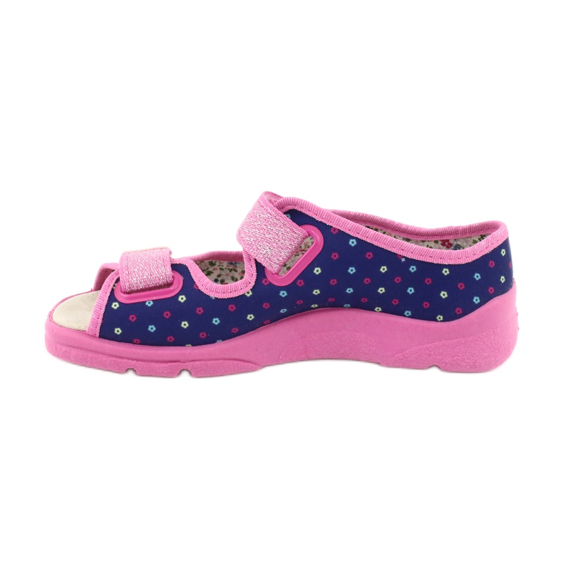 Calzado infantil befado 869Y137 azul marino rosa 2