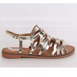 Sandalias de mujer dorado JY52 Gold 2