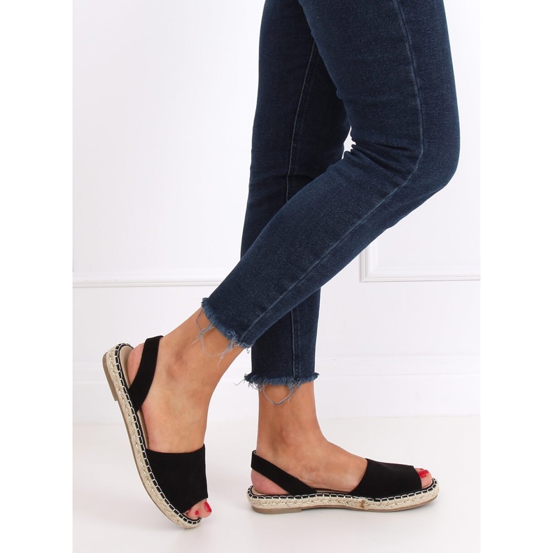 Negro negro 99-26A Alpargatas negras 1 Negro negro 99-26A Alpargatas negras 1