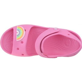 Sandalia Crocs Imagination Ps 206145-669 negro rosado 2 Sandalia Crocs Imagination Ps 206145-669 negro rosado 2
