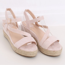 Sandalias alpargatas beige 680-38 Nude 2