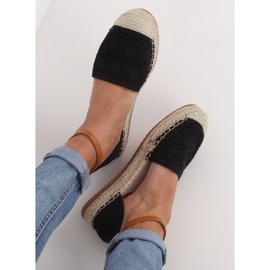 Alpargatas corte negro 3035 Negro 3