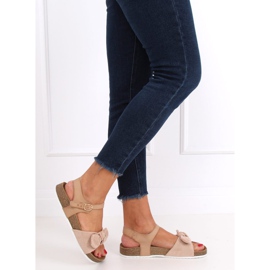 Sandalias de mujer beige TL8-2 Beige 2