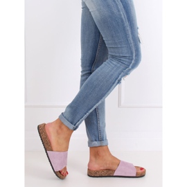 Violeta PA-354 Suelas de corcho violeta 3