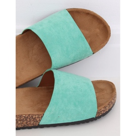 Menta PA-354 Suelas de corcho verde 2 Menta PA-354 Suelas de corcho verde 2