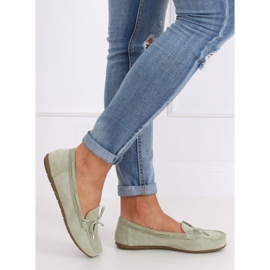 Mocasines de mujer aguamarina LL97 Verde 4