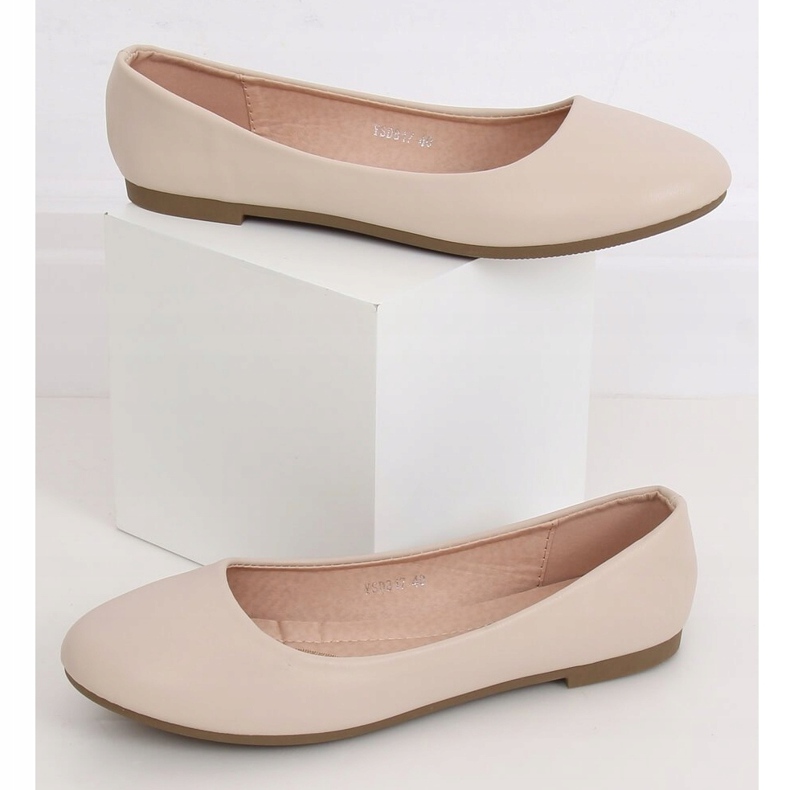 Bailarinas de mujer beige YSD817 Beige 1