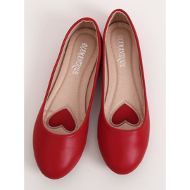 Bailarinas de mujer rojas YSD817 Rojo 1