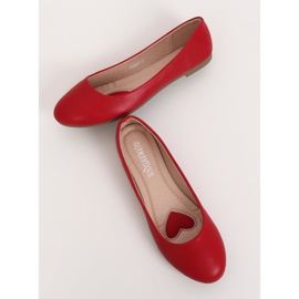Bailarinas de mujer rojas YSD817 Rojo 2