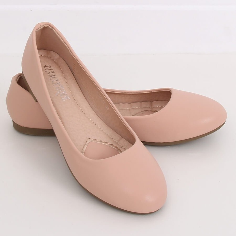 Bailarinas de mujer rosa YSD817 Nude 1