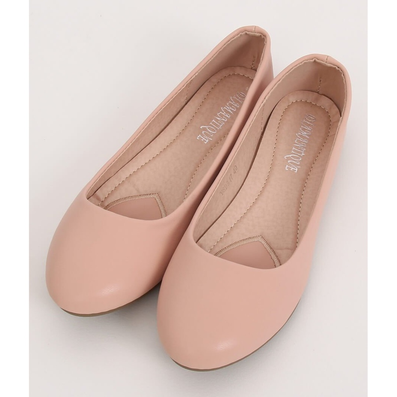 Bailarinas de mujer rosa YSD817 Nude 2