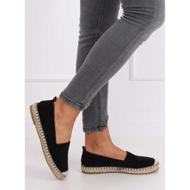 Alpargatas de mujer negras L-1068 Negra negro 3