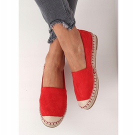 Alpargatas de mujer rojas L-1068 Rojo 3