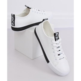 Zapatillas de mujer blancas CC-17 Black blanco negro 3
