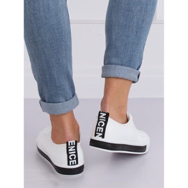 Zapatillas de mujer blancas CC-17 Black blanco negro 4