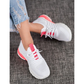 Bella Paris Zapatillas caladas blanco 2