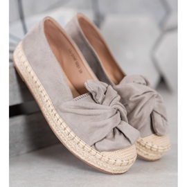 Seastar Alpargatas de ante en la plataforma beige 2