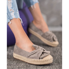 Seastar Alpargatas de ante en la plataforma beige 5