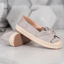 Seastar Alpargatas de ante en la plataforma beige 3
