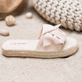 Seastar Alpargatas de ante beige 2