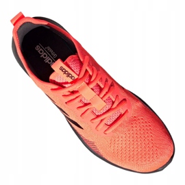 Zapatillas de running adidas Fluidflow M EG3664 negro naranja 4