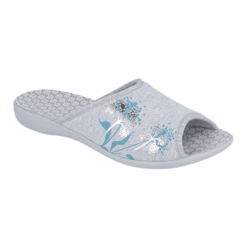 Zapatos de mujer befado pu 254D100 gris verde 1