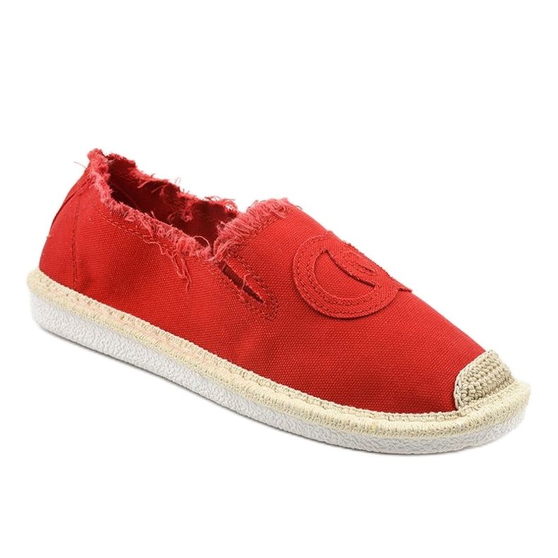 Alpargatas rojas sin cordones NB273P-9 rojo 1