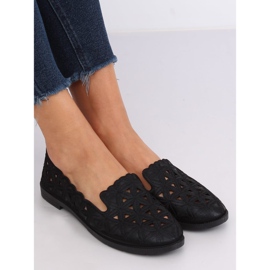 Bailarinas caladas negras JX79P Negro 2