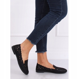 Bailarinas caladas negras JX79P Negro 3