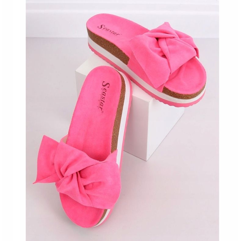Zapatilla rosa mujer SS116P Fushia 2