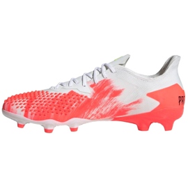 Botas de fútbol adidas Predator 20.2 Fg M EG0904 rojo blanco 2