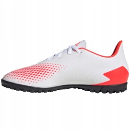 Botas de fútbol adidas Predator 20.4 Tf M EG0925 rojo blanco 1