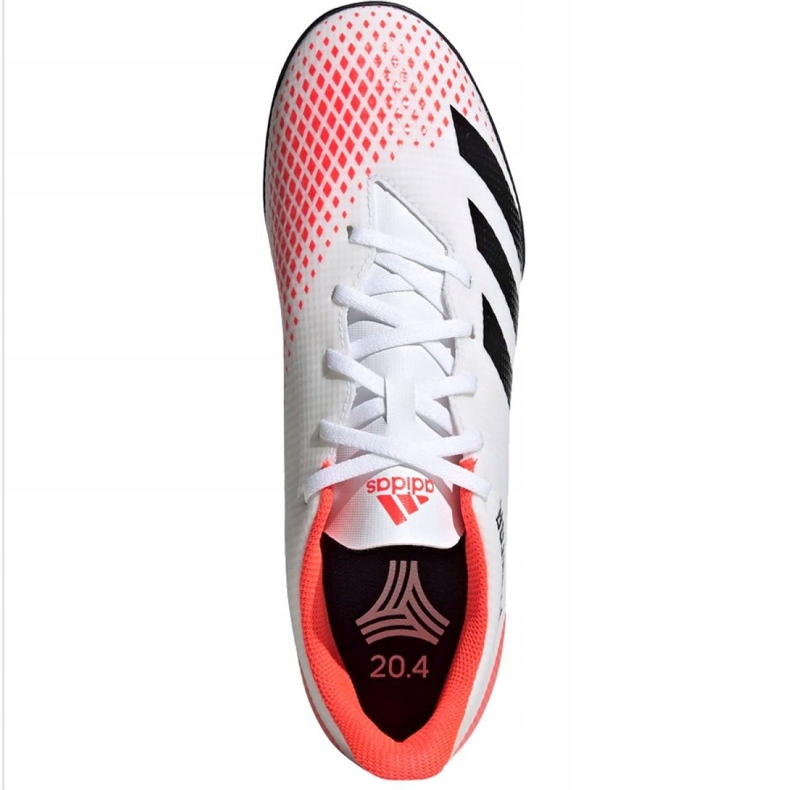 Botas de fútbol adidas Predator 20.4 Tf M EG0925 rojo blanco 2
