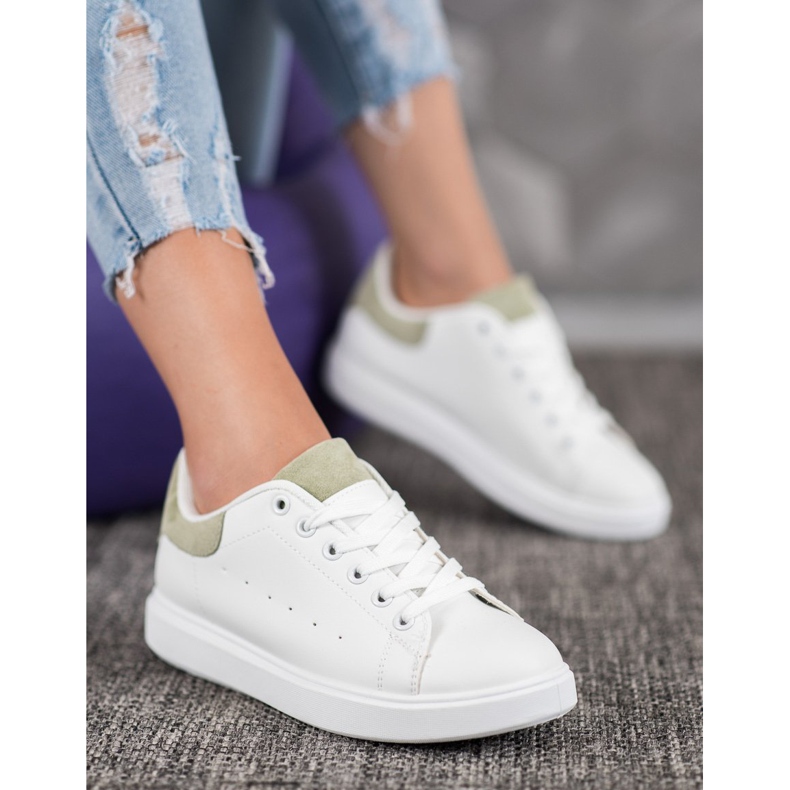 SHELOVET Calzado deportivo casual blanco 1