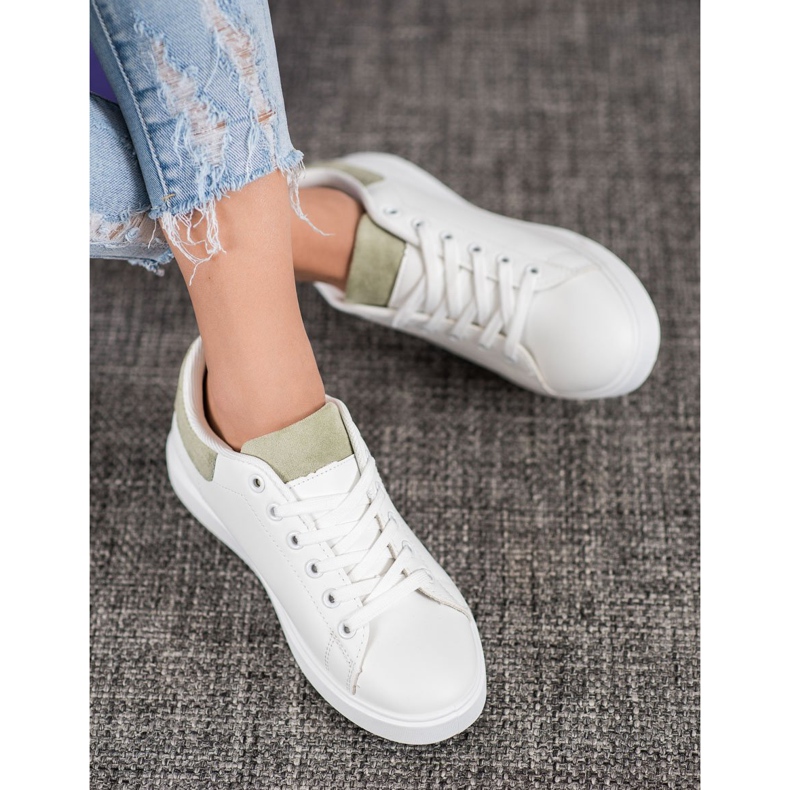 SHELOVET Calzado deportivo casual blanco 2