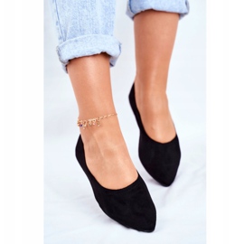 PS1 Bailarinas Mujer Eco-Suede Negro Bellissima 2