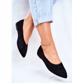 PS1 Bailarinas Mujer Eco-Suede Negro Bellissima 3