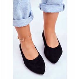 PS1 Bailarinas Mujer Eco-Suede Negro Bellissima 4