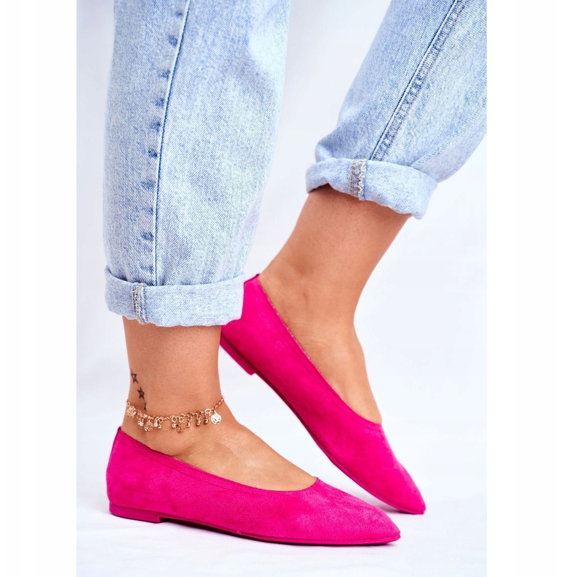 Bailarinas discount fucsia mujer