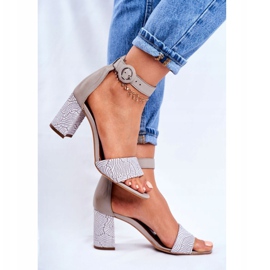 Sandalias Mujer Maciejka Leather Grey 04235-03 / 00-5 gris 1 Sandalias Mujer Maciejka Leather Grey 04235-03 / 00-5 gris 1