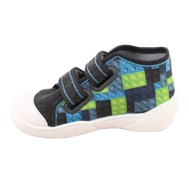 Calzado infantil befado naranja 212P063 azul gris 2
