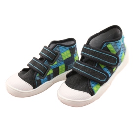 Calzado infantil befado naranja 212P063 azul gris 3