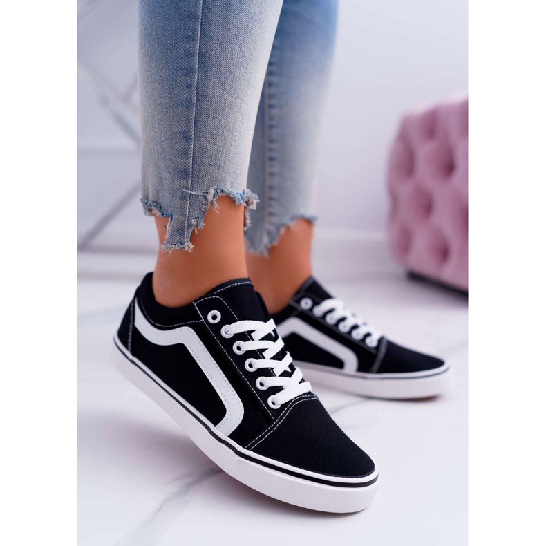 NEWS Zapatillas de mujer Bestro negras negro 1